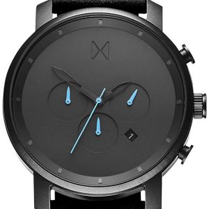 MVMT Herrklocka D-MC01-GUBL Chrono Grå/Läder Ø45 mm