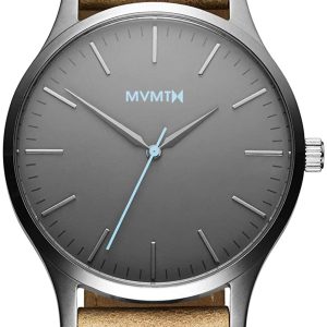 MVMT Herrklocka D-MT01-GML Series Grå/Läder Ø40 mm