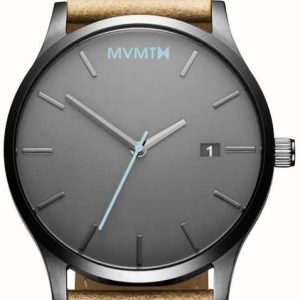 MVMT Herrklocka MM01-GML Classic Grå/Läder Ø45 mm