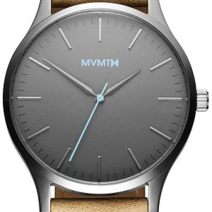 MVMT Herrklocka MT01-GML Series Grå/Läder Ø40 mm