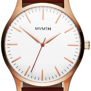 MVMT Series Herrklocka MT01-WBR Vit/Läder Ø40 mm