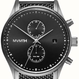 MVMT Voyager Herrklocka MV01-S2 Svart/Stål Ø42 mm