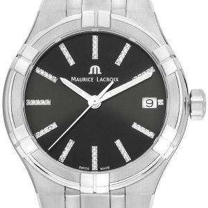 Maurice Lacroix Damklocka AI1106-SS002-350-1 Aikon Svart/Stål Ø35 mm