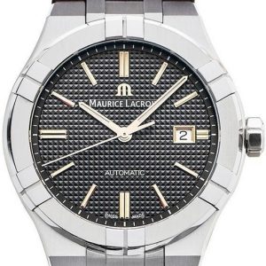 Maurice Lacroix Herrklocka AI6008-SS001-331-1 Aikon Grå/Läder Ø42