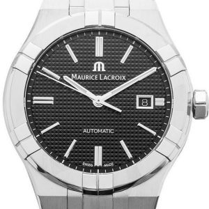 Maurice Lacroix Herrklocka AI6008-SS002-330-2 Aikon Svart/Stål Ø42