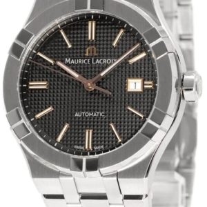 Maurice Lacroix Herrklocka AI6008-SS002-331-1 Aikon Grå/Stål Ø42 mm