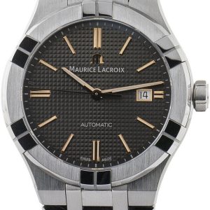 Maurice Lacroix Herrklocka AI6008-SS002-331-2 Aikon Grå/Stål Ø42 mm