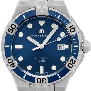 Maurice Lacroix Herrklocka AI6058-SS002-430-2 Aikon Blå/Stål Ø43 mm