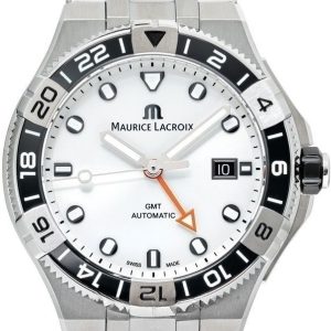 Maurice Lacroix Herrklocka AI6158-SS002-130-1 Aikon Vit/Stål Ø43 mm