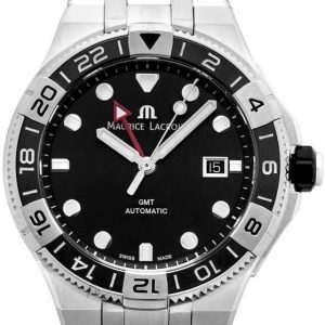 Maurice Lacroix Herrklocka AI6158-SS002-330-1 Aikon Svart/Stål Ø43