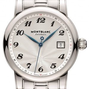 Montblanc Herrklocka 107316 Star Silverfärgad/Stål Ø40 mm