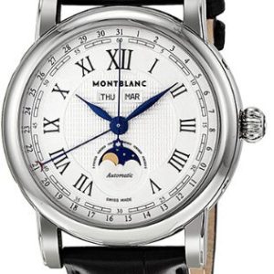 Montblanc Herrklocka 108736 Star Vit/Läder Ø41 mm