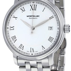 Montblanc Herrklocka 112632 Tradition Vit/Stål Ø36 mm