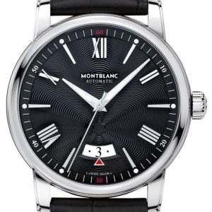 Montblanc Herrklocka 115122 Star 4810 Svart/Läder Ø42 mm