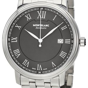 Montblanc Herrklocka 116483 Tradition Svart/Stål Ø40 mm