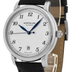 Montblanc Herrklocka 116522 Star Silverfärgad/Läder Ø39 mm