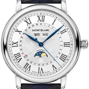 Montblanc Herrklocka 119955 Star Silverfärgad/Läder Ø42 mm