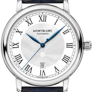 Montblanc Herrklocka 119956 Star Silverfärgad/Läder Ø42 mm