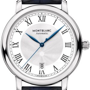 Montblanc Herrklocka 124341 Star Silverfärgad/Läder Ø39 mm