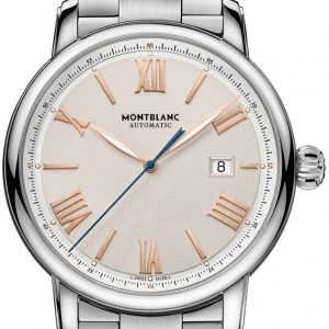 Montblanc Herrklocka 126106 Star Beige/Stål Ø43 mm