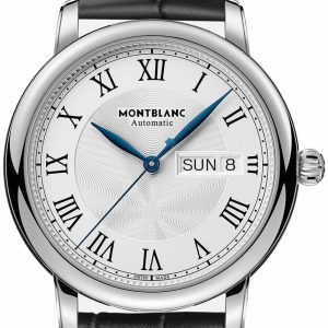 Montblanc Herrklocka 128686 Star Legacy Silverfärgad/Läder Ø39 mm