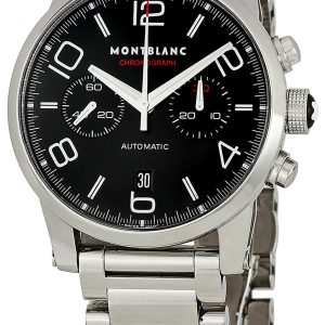 Montblanc Herrklocka 36972 Timewalker Svart/Stål Ø43 mm