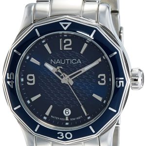 Nautica 99999 Damklocka NAD16532L Blå/Stål Ø36 mm