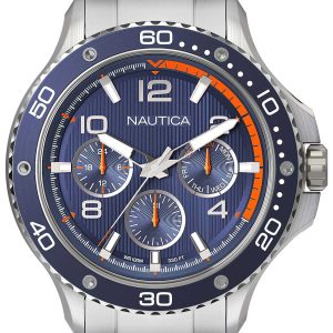 Nautica 99999 Herrklocka NAPP25006 Blå/Stål Ø48 mm