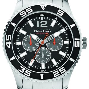 Nautica Analog Herrklocka A15656G Svart/Stål Ø44 mm