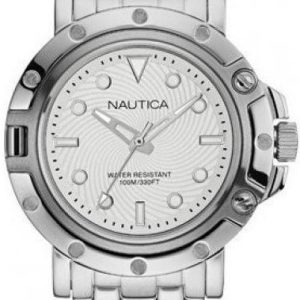 Nautica Damklocka NAD15524L NST Silverfärgad/Stål Ø36 mm