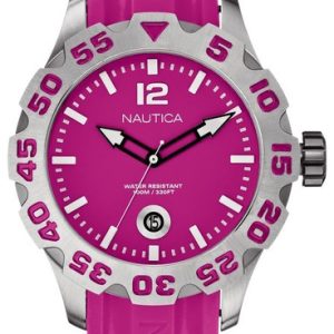 Nautica Herrklocka A14607G BFD 100 Rosa/Resinplast Ø46 mm