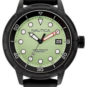 Nautica Herrklocka A17618G NMX Grön/Resinplast Ø49 mm