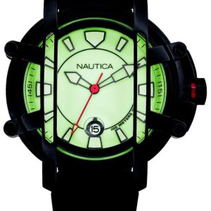 Nautica Herrklocka A36006X NMX Grön/Resinplast Ø48 mm