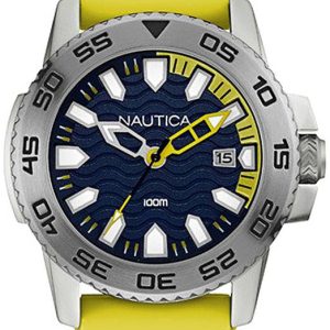 Nautica Herrklocka NAI12530G Nsr Blå/Gummi Ø42 mm