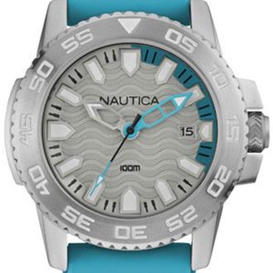 Nautica Herrklocka NAI12531G Nsr Grå/Gummi Ø44 mm