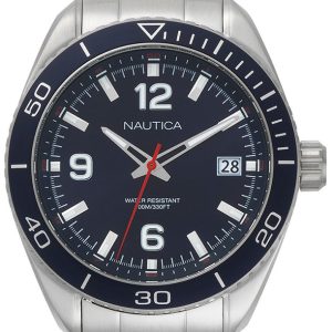 Nautica Herrklocka NAPKBN002 Blå/Stål Ø46 mm