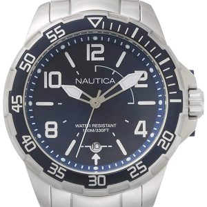 Nautica Herrklocka NAPPLH004 Blå/Stål Ø45 mm