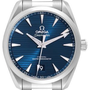 Omega 220.10.38.20.03.001 Seamaster Aqua Terra 150M Blå/Stål Ø38 mm