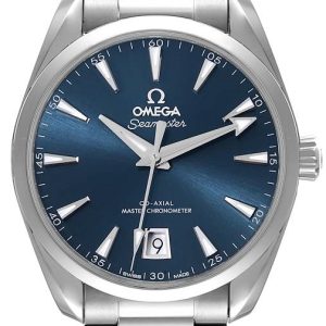 Omega 220.10.38.20.03.003 Seamaster Aqua Terra 150M Blå/Stål Ø38 mm