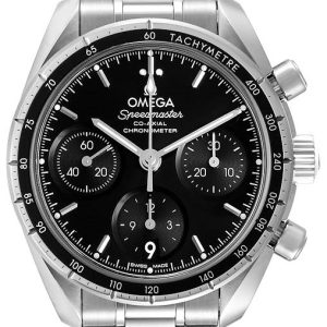 Omega 324.30.38.50.01.001 Speedmaster Chronograph 38Mm Svart/Stål