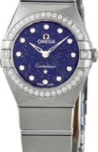 Omega Damklocka 131.15.25.60.53.001 Constellation Quartz 25Mm