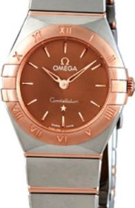 Omega Damklocka 131.20.25.60.13.001 Constellation Quartz 25Mm Brun/18