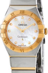 Omega Damklocka 131.20.25.60.55.002 Constellation Quartz 25Mm Vit/18