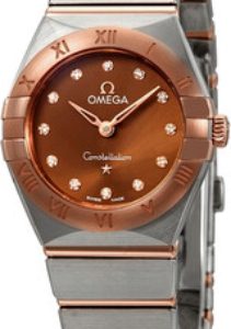 Omega Damklocka 131.20.25.60.63.001 Constellation Quartz 25Mm Brun/18