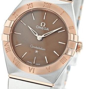 Omega Damklocka 131.20.28.60.13.001 Constellation Quartz 28Mm Brun/18