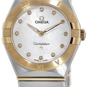 Omega Damklocka 131.20.28.60.55.002 Constellation Quartz 28Mm Vit/18