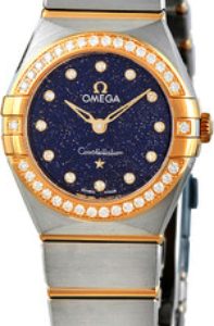 Omega Damklocka 131.25.25.60.53.001 Constellation Quartz 25Mm Blå/18