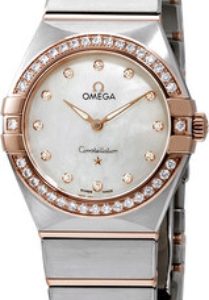 Omega Damklocka 131.25.28.60.55.001 Constellation Quartz 28Mm Vit/18