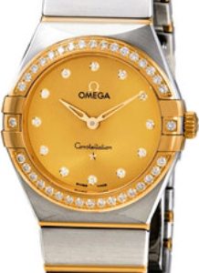 Omega Damklocka 131.25.28.60.58.001 Constellation Quartz 28Mm