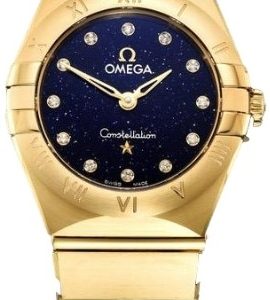 Omega Damklocka 131.50.25.60.53.001 Constellation Quartz 25Mm Blå/18